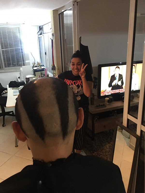 Inovando no corte, durante a quarentena