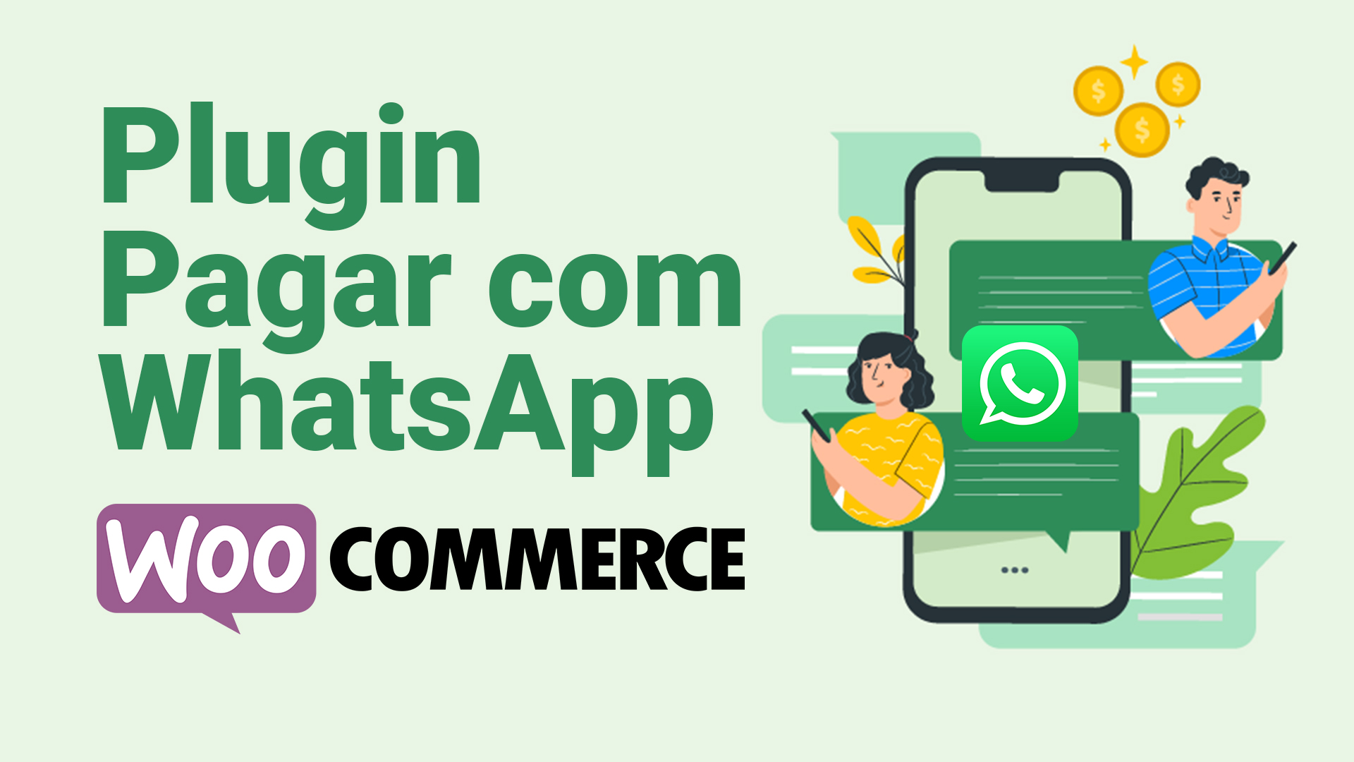Plugin pagar com WhatsApp para WooCommerce