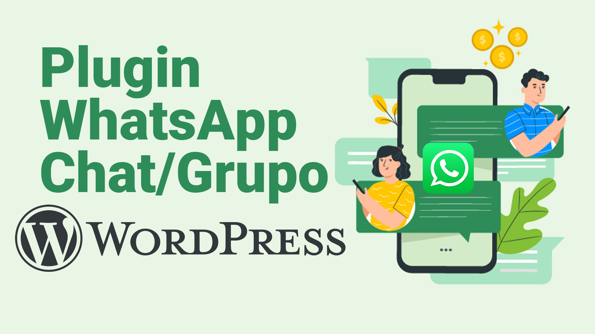 Plugin Diogenes Junior WhatsApp Chat/Grupo Widget para WordPress