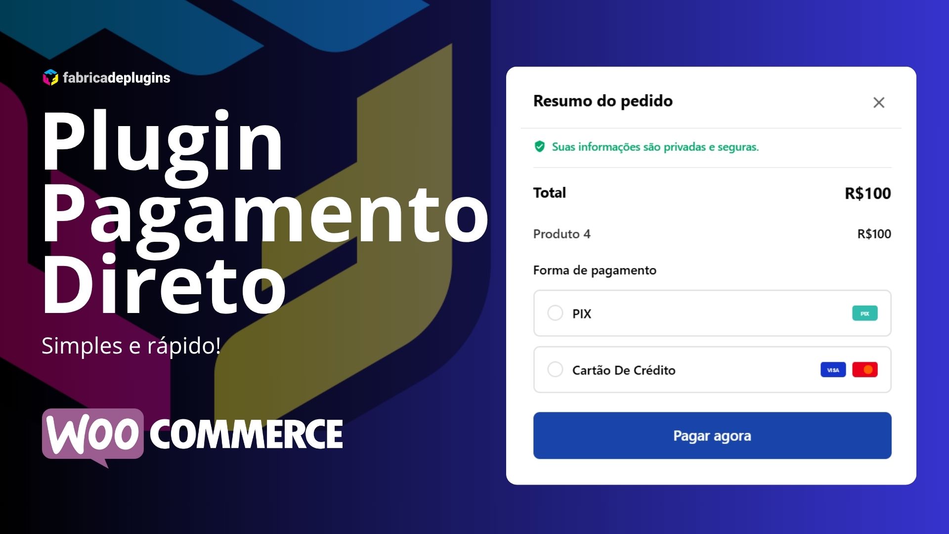 Plugin Pagamento Direto para WooCommece [DEMONSTRAÇÃO]: Integração com a Piggly